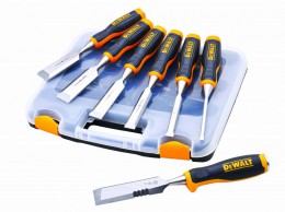 DeWalt 6 Piece Chisel Set With Free Chisel Knife £34.99